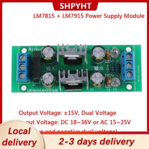 [COD] SHPYHT Local delivery Ship within 24 hours LM7815 + LM7915 ±15V dual voltage regulator rectifier bridge power supply module