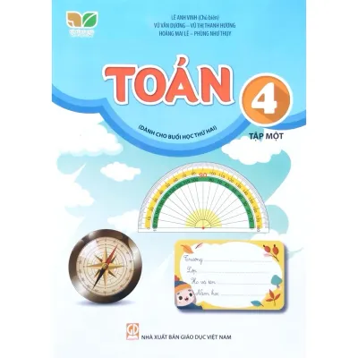 Sách - Toán 4 (Tập 1) - Dành Cho Buổi Học Thứ Hai (Kết Nối)