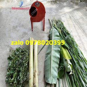 xả kho máy băm đa năng  băm chuối  cỏ  thân cây ngô  rau bèo