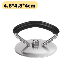 2pcs/5pcs Stainless Steel Pot Cover Handle - Replacement Silicone - Kitchen Cookware Lid Handles - Universal Cover Kitchen Handle - Kitchen Pan Lid Handle Knob  Accessories