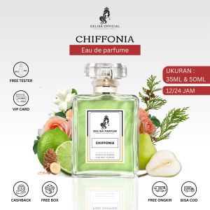 Delisa Eau De Parfum Pink Chiffon - Sweet Glamor dan Tampil Lebih Feminim