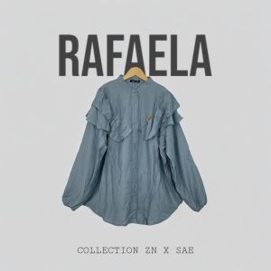 Blouse Wanita Kekinian/RAFAELA SHIRT/Atasan wanita kemeja linen premium