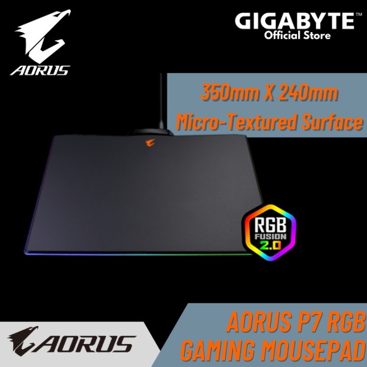 AORUS P7 Gaming Mouse Pad Gigabyte launches the Aorus P7 RGB