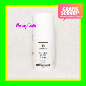 RETINOLWHITENIGHTSR Natasha Skin Care Retinol White Night Serum 17 gram by dr Fredi Setyawan Original