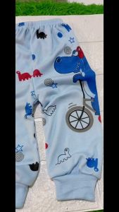 Celana Bayi Panjang Motif Dino: Lembut & Tebal