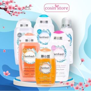 Dung Dịch vệ sinh phụ nữ cao cấp hàng ngày Femfresh Everyday Care Daily Intimate Wash Cam Hồng Xanh Trắng Xám 250ml 150ml 125ml - Cosin Store