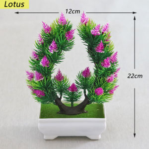 PT36 Pot Tanaman Hias Bunga Hias Plastik Ornamen Pot Bonsai Artificial Flower Decoration Tanaman Plastik Hiasan Rumah