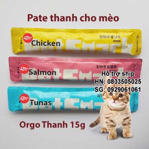 Pate cho mèo con và mèo lớn thanh 15gr