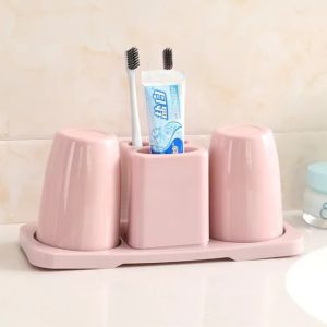 1 Set Rak Sikat Gigi Odol Gelas Kumur Toothbrush Holder