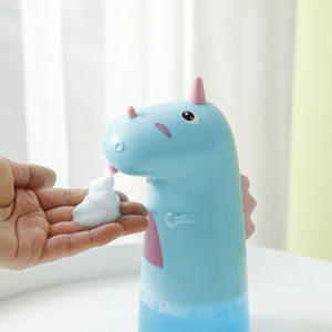 Automatic Soap Dispenser Cartoon Portable Automatic Induction 250ml Foam Hand Soap Dispenser for Bathroom Hotel Kitchen Children
