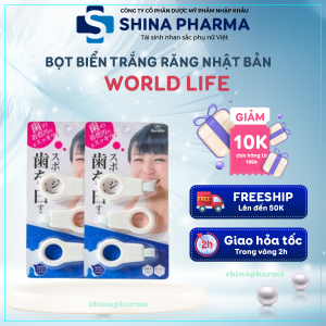 Bọt Biển Làm Trắng Răng WORLD LIFE – Bọt Tẩy Ố Vàng Dreamforest Cho Nụ Cười Rạng Rỡ Bọt Biển Nhật Bản WORLD LIFE