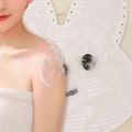 Silicone Anti-Slip Bath Mat with Bionic Suction Cups Non-Slip Shower Mat Bunny Desig Bathroom Floor Mat Massa. 
