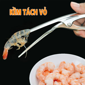 Kìm inox dùng tách vỏ tôm nhanh gọn