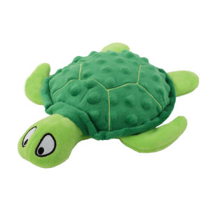 cm Plush Turtle Dog Squeaky Toy Interactive Companion ChewableToy