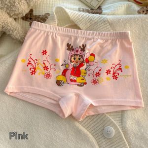 TUmama Đồ lót cotton in hoạt hình dễ thương cho bé gái thoáng khí và kháng khuẩn mềm mại thoải mái phù hợp cho trẻ em