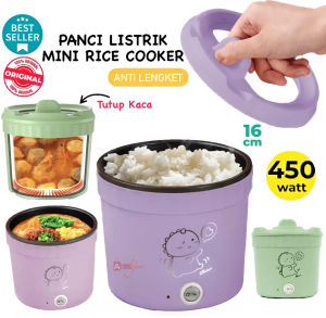 ( BISA COD ) PROMO Panci Listrik 1L / Mini Rice Cooker Elektrik / Panci Listrik Instant Noodle / Panci Serbaguna / Alat Masak Elektrik / Penghangat Serbaguna / Mini Cooker Electric Pot Rice / Panci Mie