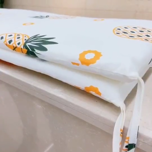 Cotton Crib Bumper Breathable Fabric Bed Side Cushion for Baby 0 to 6 Years Provide Full Protections and Daily Comfort