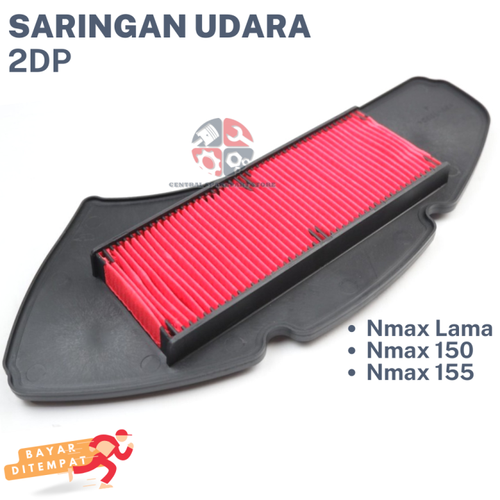 2DP SARINGAN FILTER UDARA YAMAHA N MAX LAMA NMAX 150 155 / FILTER SARINGAN UDARA NMAX 2020 / SARINGAN UDARA NMAX OLD / SARINGAN HAWA NMAX 2018 2019 AIR CLEANER / TUTUP BOX FILTER UDARA NEW NMAX CARBON / PEMBERSIH SARINGAN UDARA MOTOR