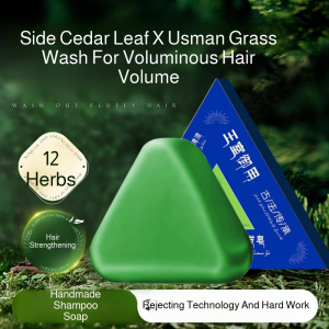 Handmade Cleansing Soap for Hair Strengthening AntiDandruff AntiBreakage