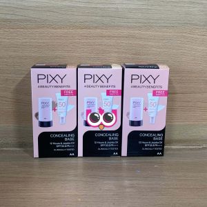 [ CONCEALING ] PIXY CONCEALING BASE UV WHITENING 4 BEAUTY BENEFITS  9 GRAM / CONCLEAR / BASE FOUNDATION