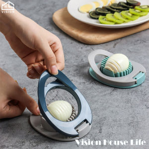 Vision Dụng Cụ Cắt Trứng Đa Năng Dụng Cụ Cắt Trái Cây Bảo Quản Dụng Cụ Chia Nhiều Cánh Hoa Gia Dụng Dụng Cụ Cắt Trứng Bằng Thép Không Gỉ