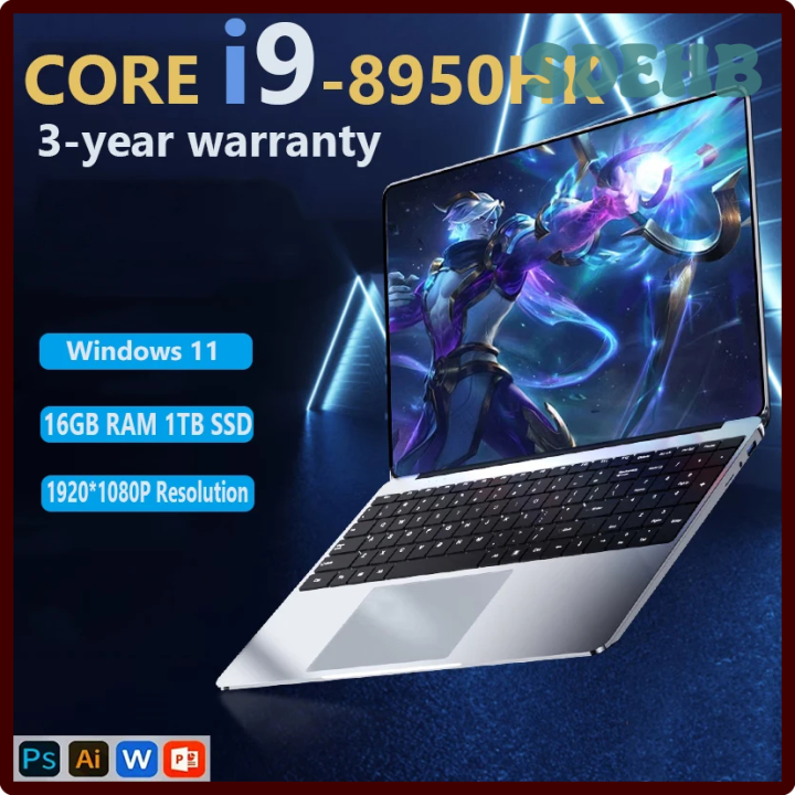 SDEHB Intel Core i9 8950HK Laptop Computer Windows 11 16GB