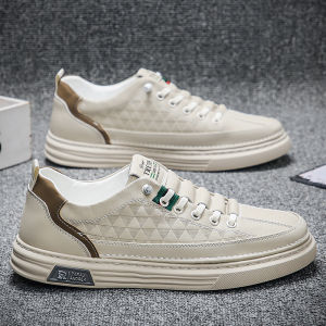 รองเท้าผู้ชาย พื้นรองเท้านุ่ม น้ำหนักเบา และทนต่อการสึกหรอ มีสไตล์และระบายอากาศได้ดี