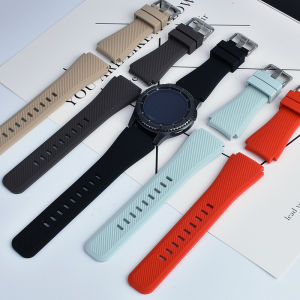 20mm 22mm Band for Samsung galaxy Watch 3 active 2/Gear s3 Frontier 46mm 42mm silicone Sport correa Galaxy watch 4 5 pro strap H260729