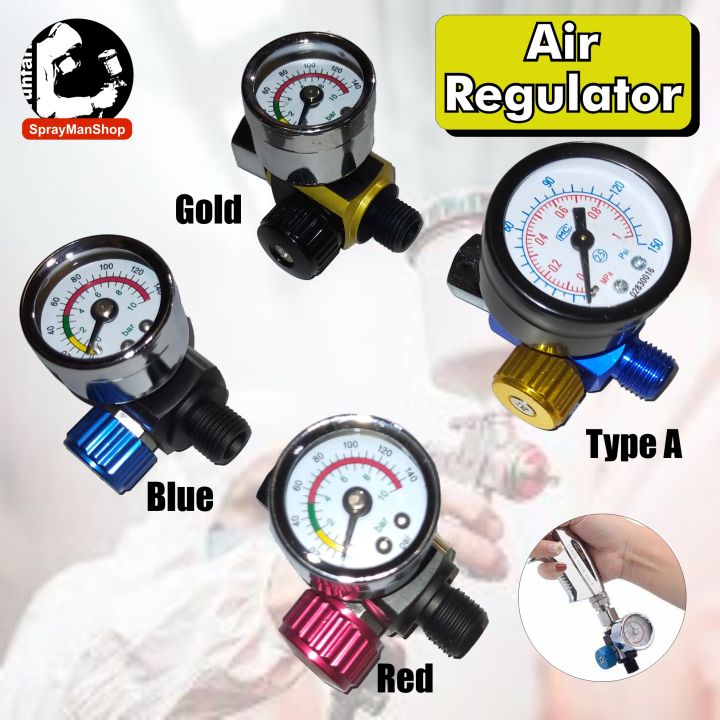 P50 Air Regulator For Spray Gun Mini Air Regulator For Pneumatic Tools