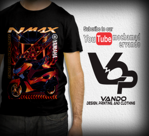 KAOS MOTOR YAMAHA NMAX OLD DEVIL - KAOS DISTRO PRIA WANITA - KAOS PENDEK KATUN MURAH - KAOS CUSTOM