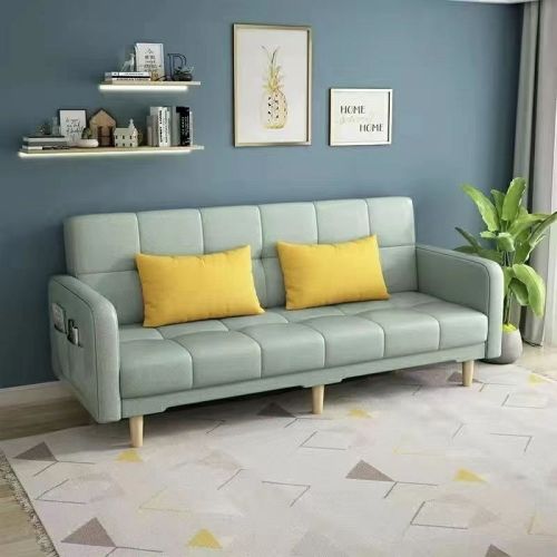 Modern Red Sofas and Coffee Tables for a 20 Sqm Condo Living Room