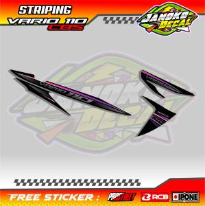 STRIPING VARIASI MOTOR VARIO 110 CBS / STIKER LIST MOTOR VARIO 110 CBS