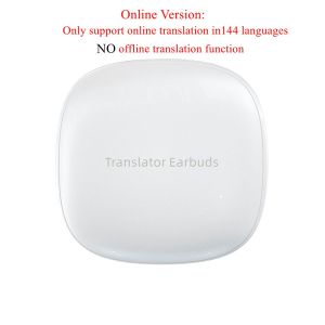 Wooask หูฟังแปล M3นักแปลภาษาแบบเรียลไทม์หูฟังบลูทูธ144ภาษาสำหรับการเดินทางการเรียนรู้ธุรกิจ
