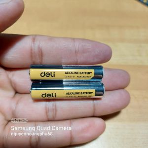 Pin Kiềm Deli Pin AA (2A) pin tiểu -  AAA (3A) pin nhí hạn sử dụng 10 năm không sạc