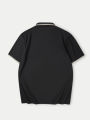 HLA/ Hailan house SPRINTING SMILE series POLO shirt 23 spring and summer new moisture wicking short-sleeved men. 