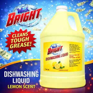 CONCENTRATED DISHWASHING LIQUID - LEMON SCENT 1 GALLON