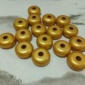 [Fortune Destiny] Dua Di Ya Pek Abacus Bean Wood (15mm/25mm) 大二伯爺 迷你金木算盘珠 (適合小孩/女生/男生佩戴)