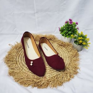 Flatshoes Wanita cantik variasi pita dasi Haikalshoes RDH006/Balet cantik variasi pita