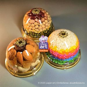 ของไหว้พระพิฆเนศ แบบ M | ธัญพืช ข้าวอักษัต ปัญจเมวา โมทกะลาดู ปัญจอมฤต