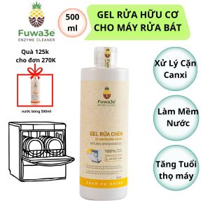 Nước rửa chén sinh học chuyên dụng cho máy chai dùng thử 100ml500ml an toàn khi tiếp xúc da nhạy cảm không bám bọt thân thiện môi trường - Fuwa3E official store