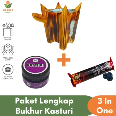 Paket 3in1 Bukhur Buhur Dupa Arab Wewangian Lengkap Komplit Beragam Varian Hajar Aswad / Maghribi / Oud Bukiyah / Al Madinah / Oud Gaharu / Al Khanjar / Kasturi 30 Gram Free Tempat Bukhur Dan Arang Magic - Bakhoor Bukhoor Bukhor Bakhor Gaharu Asli Origin