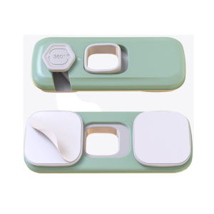 Pro ล็อคนิรภัยสี่เหลี่ยม ตัวล็อคประตูตู้เย็น ราคาต่อ 1 ชิ้น ตัวล็อคที่ป้องกันไม่ให้เด็กเปิดลิ้นชัก safety lock