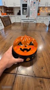 Halloween Glitter Bao Bun Squishy Soft Halloween Squeeze Toy Slow Rising Stress Relief Toy