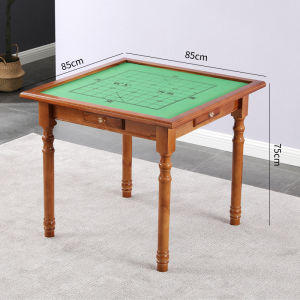 Portable Mahjong Table Desk Mahjong Table Wood Foldable For Fun Factory Wholesale Simple Solid Wood Mahjong Table Environmental Protection Material Portable Mahjong Table Desk