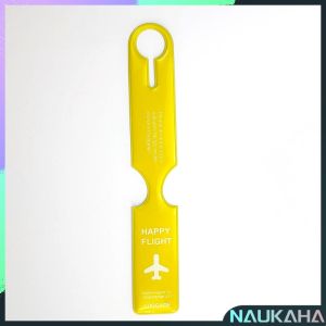 N.K Luggage Tag PVC Boarding Pass Colorful Anti-loss Label 24*4cm