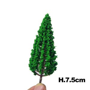 NAMSHEVA 20PCS Gift Railroad Decoration Fairy Garden Artificial Greenery Miniature Pine Tree Micro Landscape Scene Model