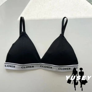 YUSEY Push-Up Fashion Strap Beauty Back Summer Fashion Letter Bra (DAVAO)