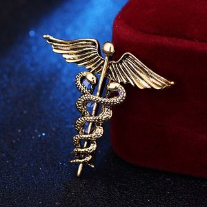 XINSU38 Fashion Gift For Men Snake Collar Clothing Angel Wings Badge Brooch Pins Corsage Jewelry Accessories