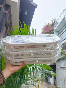 Kệ gác bồn cầu 3 tầng nhựa VIỆT NHẬT - Khung inoxKèm 2 miếng dán tường.