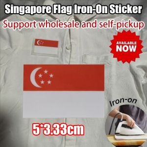 【SG Local Stock】100pcs Food Toothpick Flag Singapore Flag for 61th National Day Restaurant Party Decor